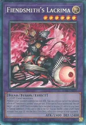 Fiendsmith's Lacrima (Prismatic Collector's Rare) (RA05-EN038) - Rarity Collection 5 1st Edition