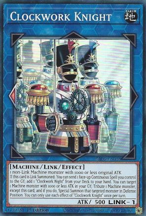 Clockwork Knight (Super Rare) (RA05-EN058) - Rarity Collection 5 1st Edition