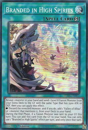 Branded in High Spirits (Super Rare) (RA05-EN067) - Rarity Collection 5 1st Edition