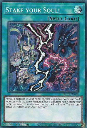 Stake your Soul! (Super Rare) (RA05-EN069) - Rarity Collection 5 1st Edition