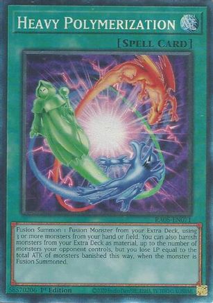 Heavy Polymerization (Prismatic Collector's Rare) (RA05-EN071) - Rarity Collection 5 1st Edition