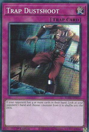 Trap Dustshoot (Super Rare) (RA05-EN077) - Rarity Collection 5 1st Edition