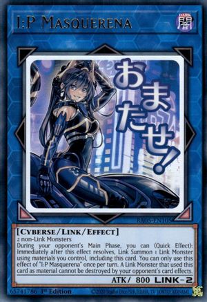 I:P Masquerena (Ultra Rare) (RA05-EN105) - Rarity Collection 5 1st Edition