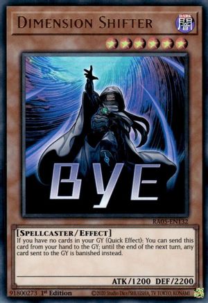 Dimension Shifter (Ultra Rare) (RA05-EN132) - Rarity Collection 5 1st Edition