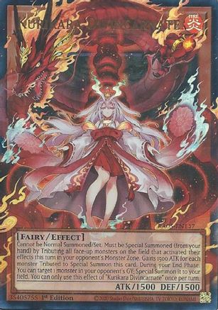 Kurikara Divincarnate (Ultra Rare) (RA05-EN147) - Rarity Collection 5 1st Edition