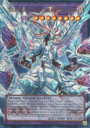Mirrorjade the Iceblade Dragon (Ultra Rare) (RA05-EN148) - Rarity Collection 5 1st Edition