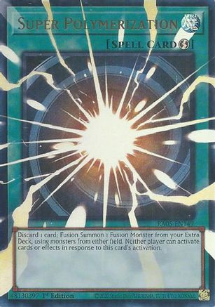 Super Polymerization (Ultra Rare) (RA05-EN149) - Rarity Collection 5 1st Edition