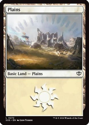 Plains (SOS-272) [Secrets of Strixhaven] Foil