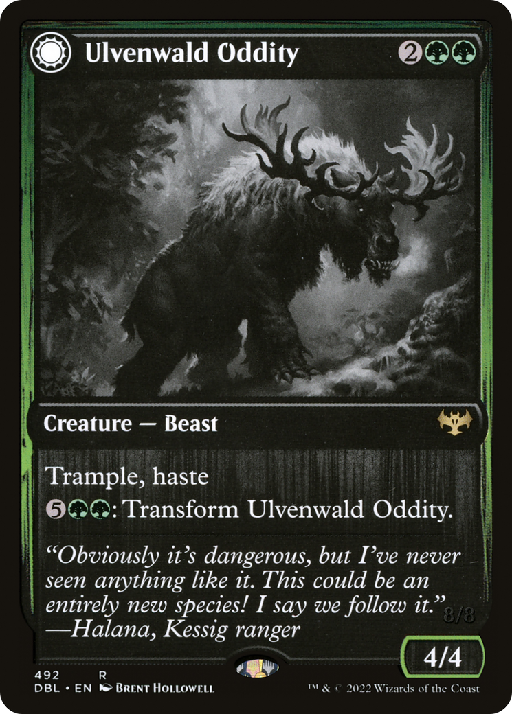 Ulvenwald Oddity (DBL-492) [Innistrad: Double Feature] Foil