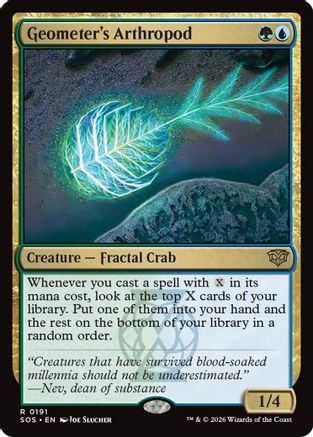 Geometer's Arthropod (SOS-191) [Secrets of Strixhaven]