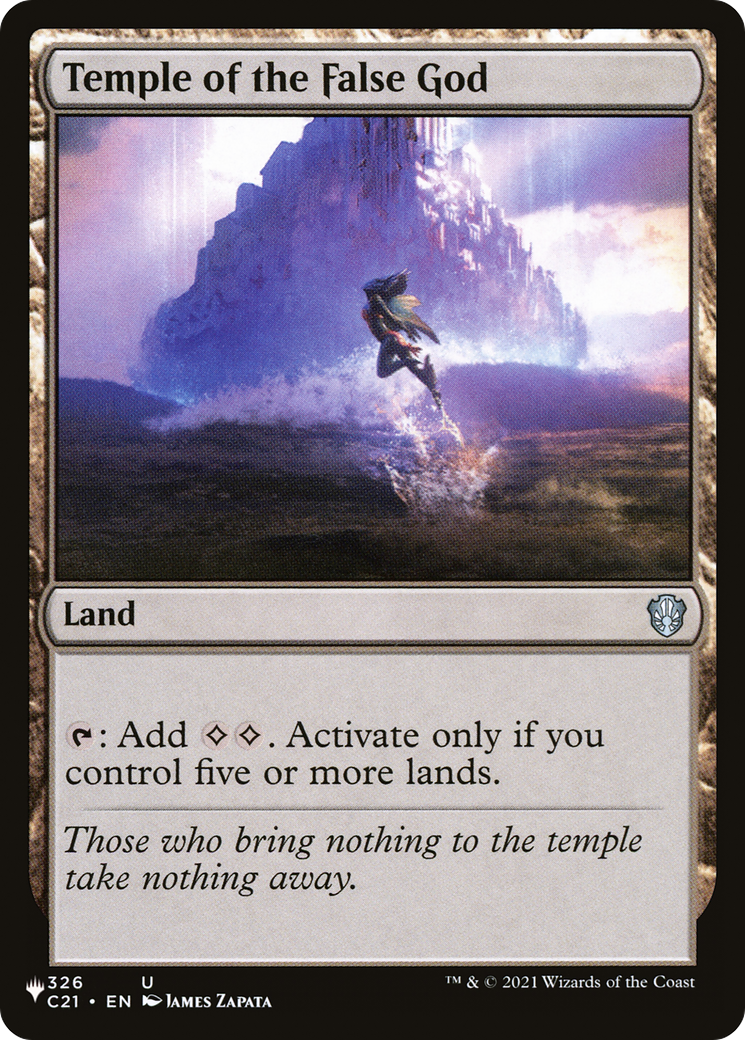Temple of the False God (C21) (LIST-326) [The List]