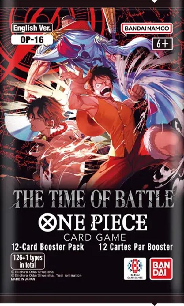OP16 - The Time of Battle - Booster Pack (Six Per-Person Per-Day)