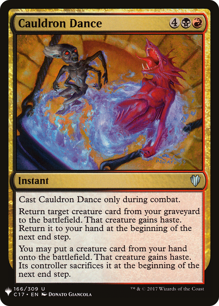 Cauldron Dance (LIST-166) [The List]