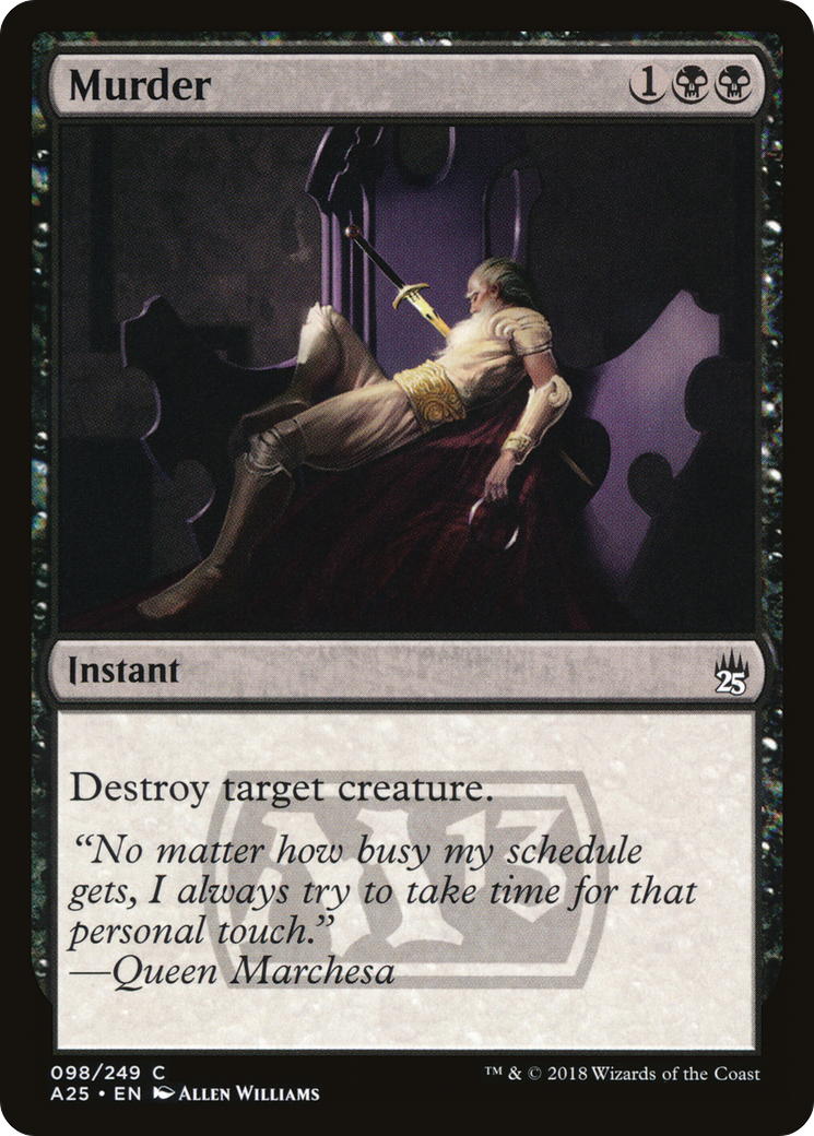 Murder (A25-098) [Masters 25] Foil