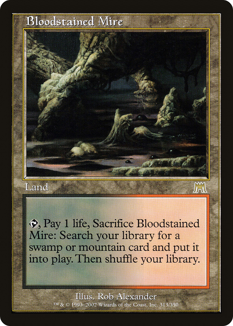 Bloodstained Mire (ONS-313) [Onslaught] Foil