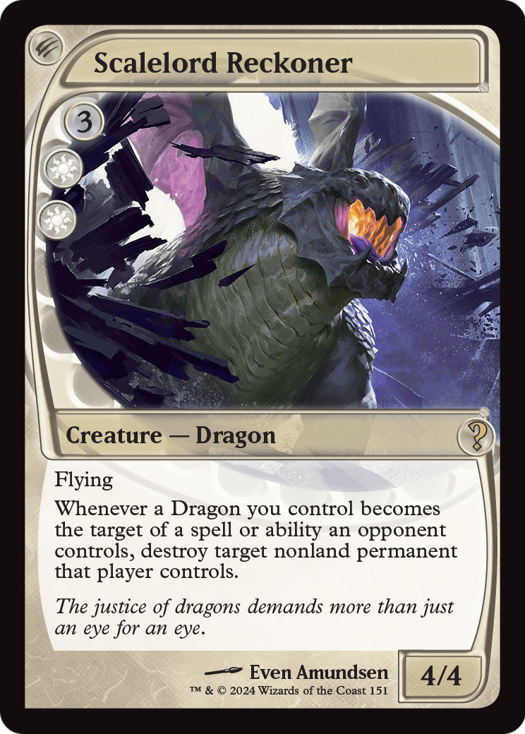 Scalelord Reckoner (Future Sight) (MB2-151) [Mystery Booster 2]