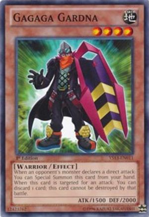 Gagaga Gardna (Common) (YS13-EN011) - Super Starter: V for Victory 1st Edition