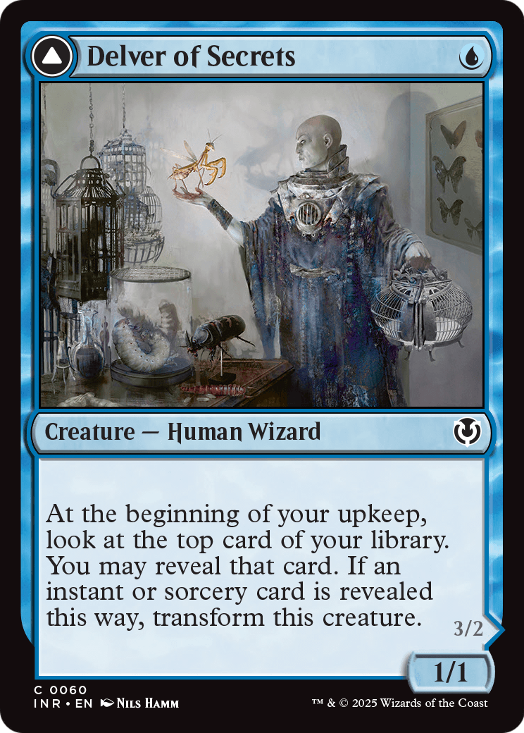 Delver of Secrets (INR-060) [Innistrad Remastered]
