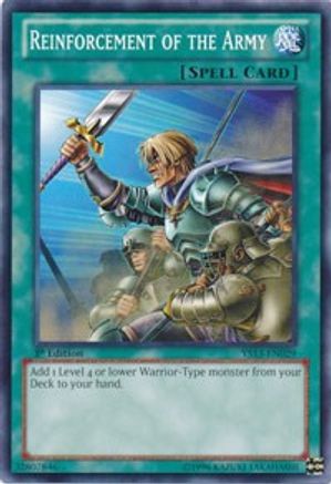 Reinforcement of the Army (Common) (YS13-EN029) - Super Starter: V for Victory 1st Edition