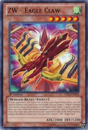 ZW - Eagle Claw (Common) (YS13-ENV03) - Super Starter: V for Victory Power-Up Pack Limited