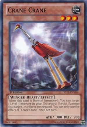 Crane Crane (Common) (YS13-ENV06) - Super Starter: V for Victory Power-Up Pack Limited