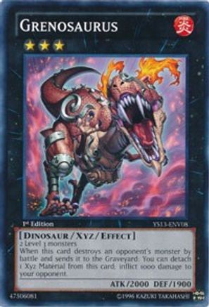 Grenosaurus (Common) (YS13-ENV08) - Super Starter: V for Victory Power-Up Pack Limited