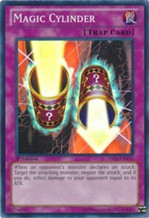 Magic Cylinder (Super Rare) (YS13-ENV15) - Super Starter: V for Victory Power-Up Pack 1st Edition