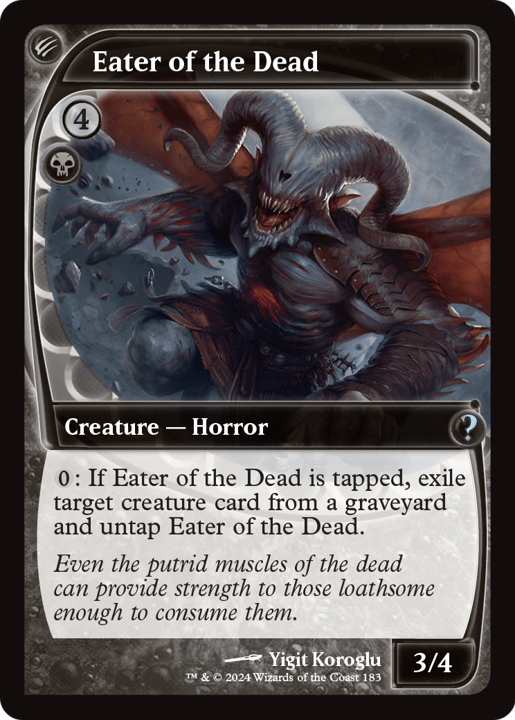 Eater of the Dead (Future Sight) (MB2-183) [Mystery Booster 2]