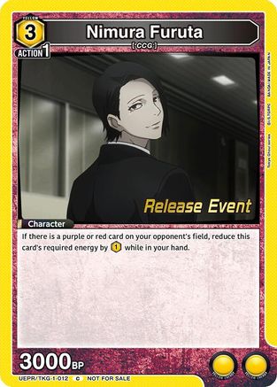 Nimura Furuta (UEPR/TKG-1-012) - UE18BT Tokyo Ghoul Release Event Cards