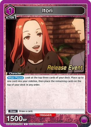 Itori (UEPR/TKG-1-034) - UE18BT Tokyo Ghoul Release Event Cards