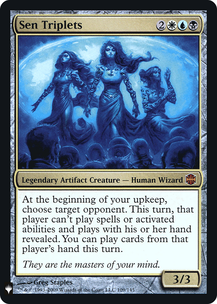 Sen Triplets (LIST-109) [The List] Foil