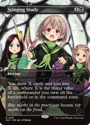 Stinging Study (SLD-2481) [Secret Lair Drop Series] Foil