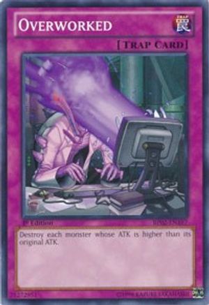 Overworked (Common) (BP02-EN197) - Battle Pack 2: War of the Giants Unlimited