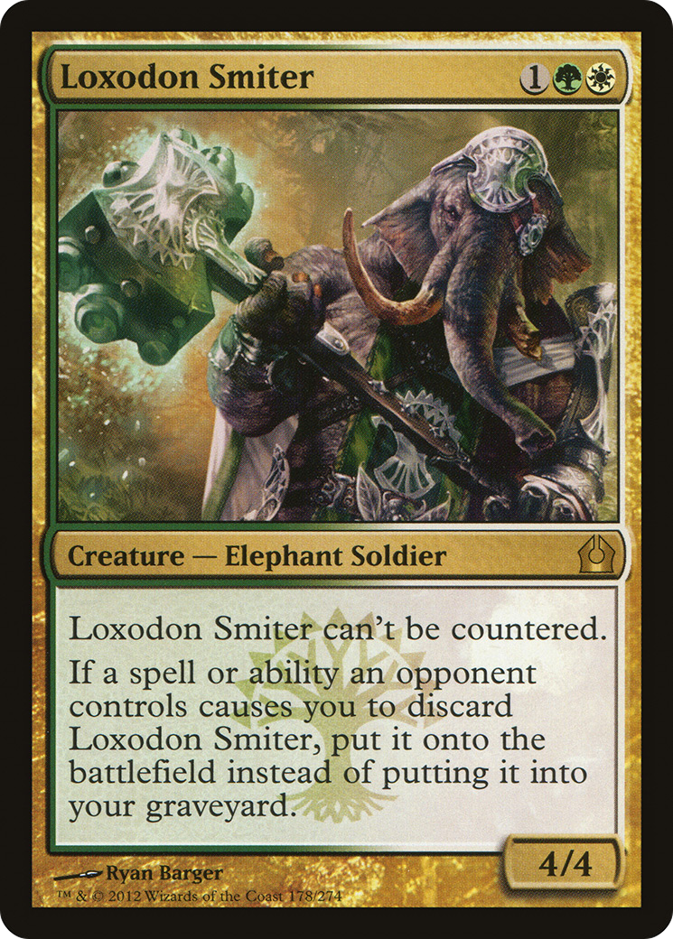 Loxodon Smiter (RTR-178) [Return to Ravnica] Foil