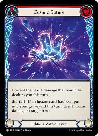Cosmic Suture (Red) (OMN127) - Omens of the Third Age