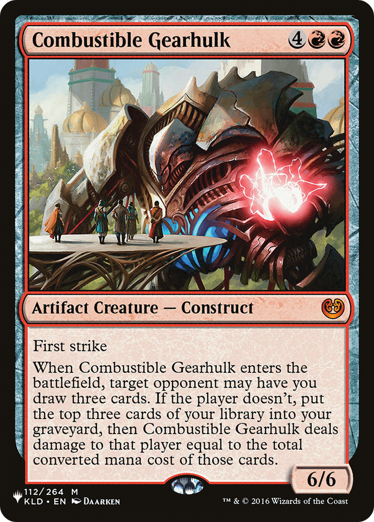 Combustible Gearhulk (LIST-112/264) [The List]
