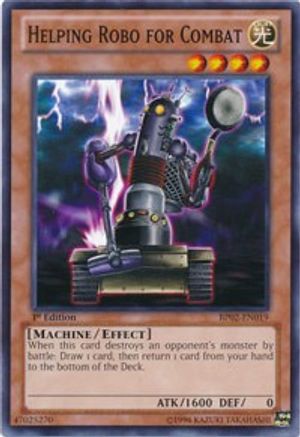 Helping Robo For Combat (Common) (BP02-EN019) - Battle Pack 2: War of the Giants 1st Edition