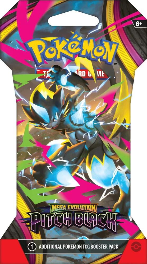 ME05 - Pitch Black Sleeved - Booster Pack