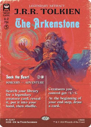 The Arkenstone (Borderless) (HOB-247) [The Hobbit] Foil