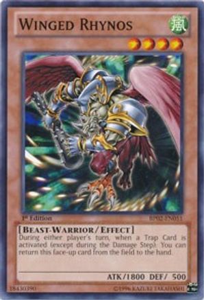 Winged Rhynos (Common) (BP02-EN051) - Battle Pack 2: War of the Giants Unlimited