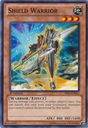 Shield Warrior (Common) (BP02-EN066) - Battle Pack 2: War of the Giants Unlimited
