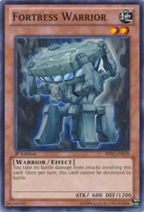 Fortress Warrior (Common) (BP02-EN078) - Battle Pack 2: War of the Giants 1st Edition
