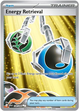 Energy Retrieval (108/086) [ME04 Chaos Rising] Holofoil - Ultra Rare