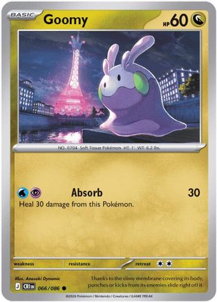 Goomy (066/086) [ME04 Chaos Rising] Reverse Holofoil - Common
