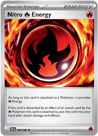 Nitro R Energy (086/086) [ME04 Chaos Rising] Holofoil - Rare