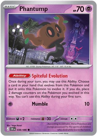 Phantump (038/086) [ME04 Chaos Rising] - Common