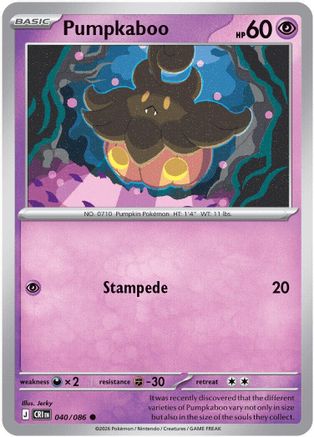 Pumpkaboo (040/086) [ME04 Chaos Rising] - Common