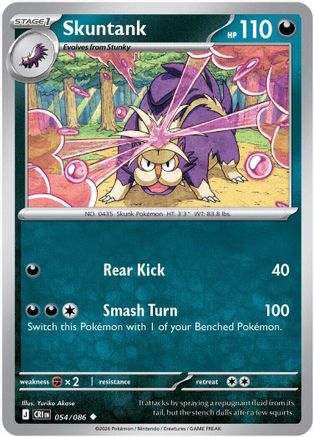 Skuntank (054/086) [ME04 Chaos Rising] - Uncommon