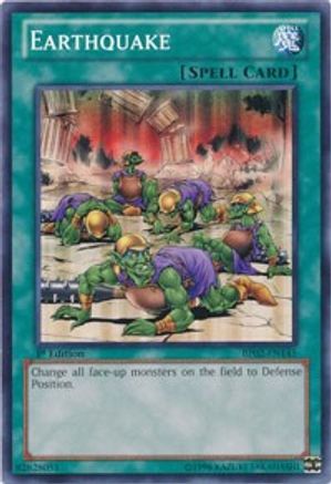 Earthquake (Common) (BP02-EN145) - Battle Pack 2: War of the Giants 1st Edition