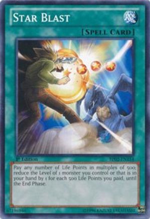 Star Blast (Common) (BP02-EN154) - Battle Pack 2: War of the Giants Unlimited